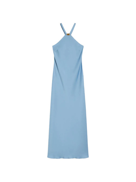  Max Mara Satin Dress - Blue 
