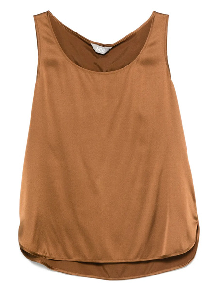  Max Mara Scoop-neck Top - Brown 