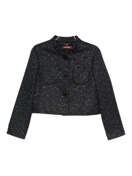  Max Mara Sequin-embellished Jacket - Blue 