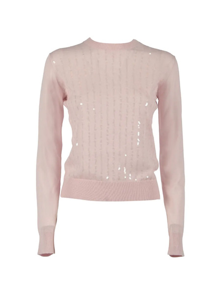  Max Mara Sequin-embellished Top - Pink 