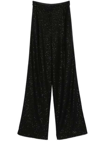  Max Mara Sequinned Trousers - Black 