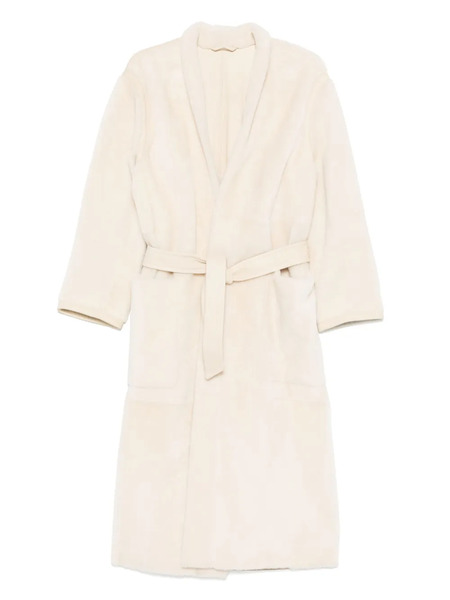  Max Mara Shearling Coat - Neutrals 
