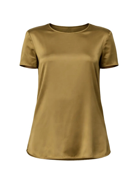  Max Mara Short-sleeve Blouse - Green 