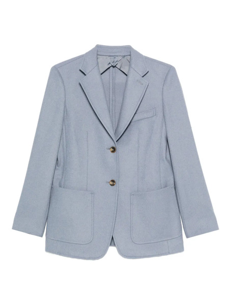  Max Mara Single-breasted Blazer - Blue 