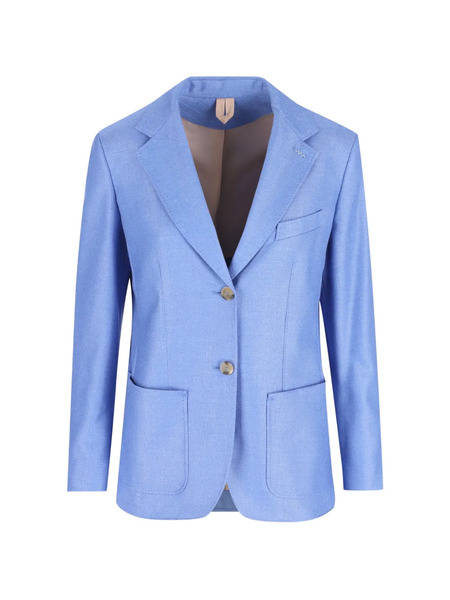  Max Mara Single-breasted Blazer - Blue 
