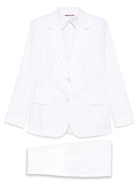  Max Mara Single-breasted Suit - White 