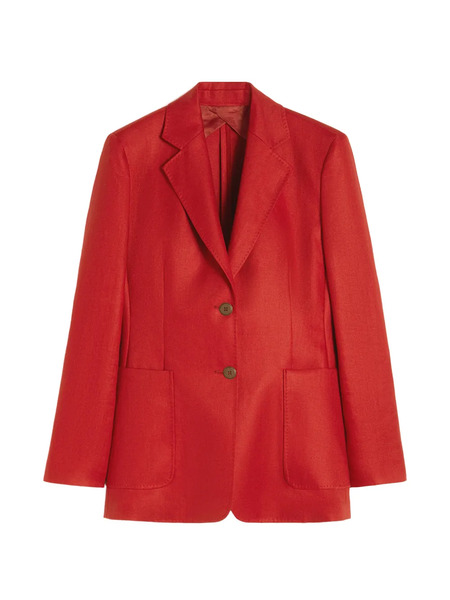  Max Mara Single-breasyed Blazer - Red 