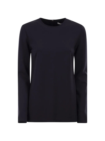  Max Mara Slim Zip Top - Blue 