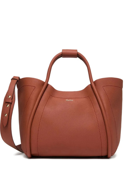  Max Mara Small Marine Tote Bag - Brown 