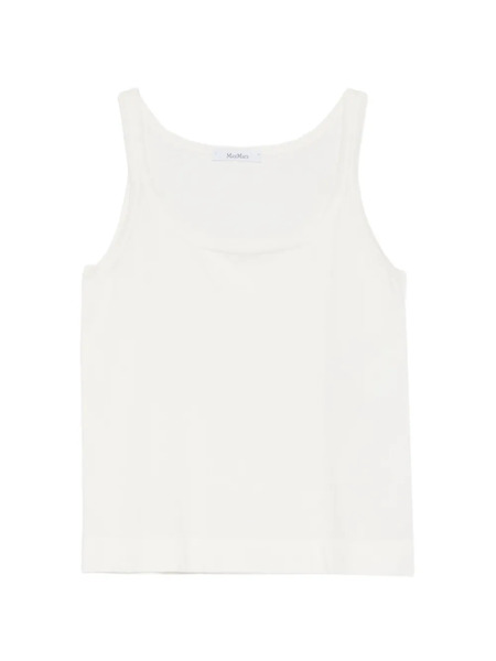  Max Mara Square Neck Vest Top - Neutrals 