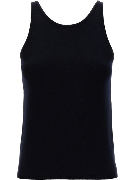 Max Mara Stretch-wool Tank Top - Blue 