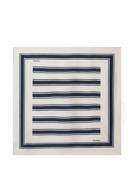  Max Mara Striped Scarf - Neutrals 