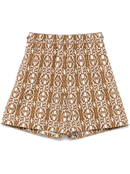  Max Mara Taiga Shorts - Brown 
