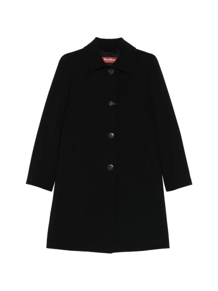  Max Mara Tailored Knee-length Coat - Black 