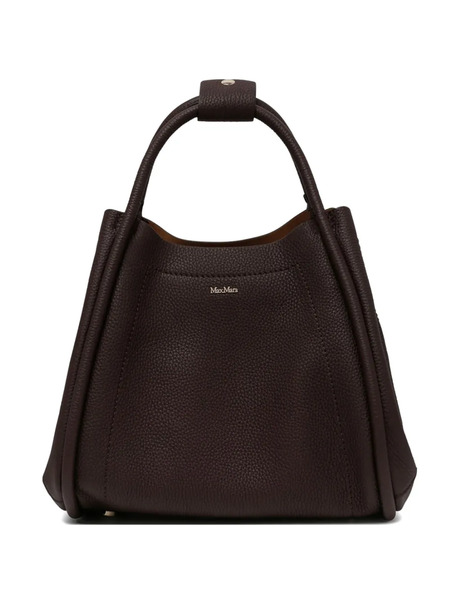  Max Mara Textured Tote Bag - Brown 