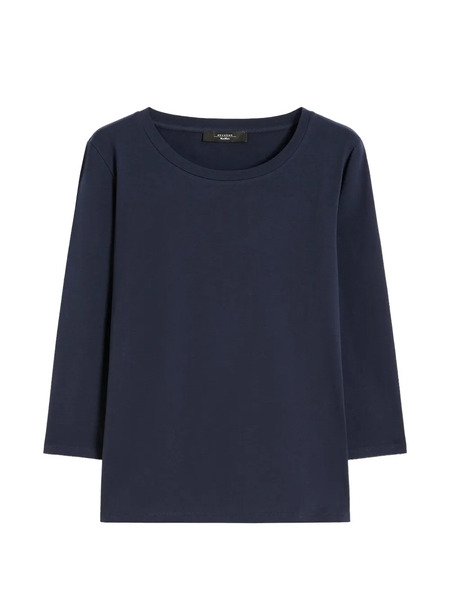  Max Mara Three-quarter Sleeve T-shirt - Blue 