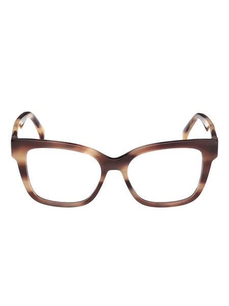  Max Mara Tortoiseshell Square-frame Glasses - Brown 