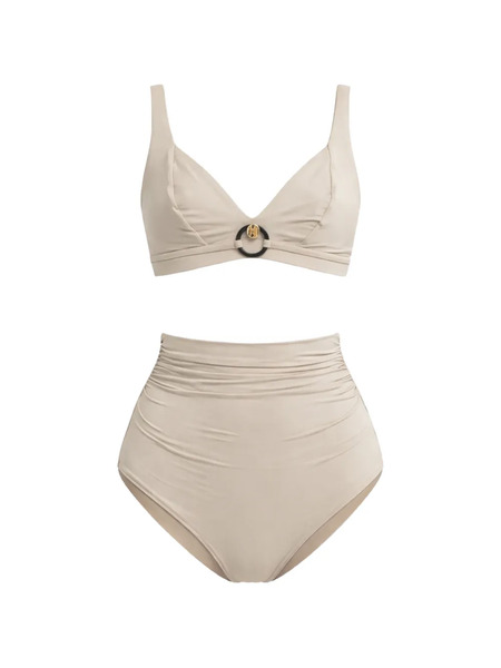  Max Mara Triangle-cup Bikini Top - Neutrals 