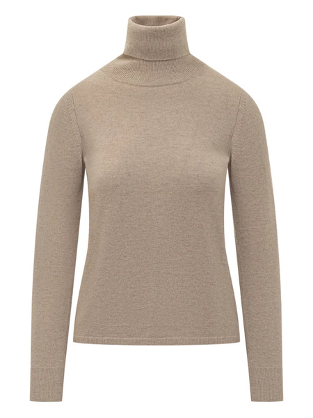  Max Mara Turtleneck Sweater - Neutrals 
