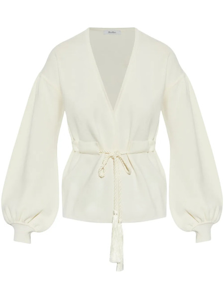  Max Mara Wool Blouse - White 