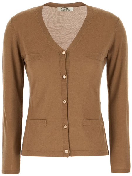  Max Mara Wool Cardigan - Brown 