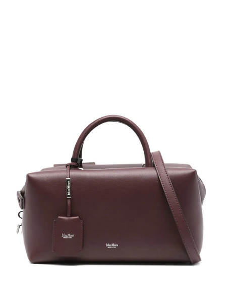  Max Mara Zip-fastening Leather Tote Bag - Red 