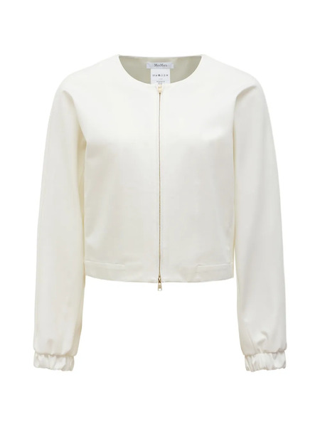  Max Mara Zip Jacket - White 