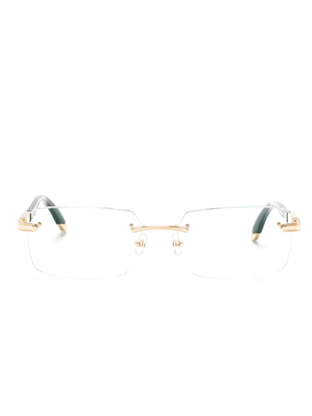  Maybach Eyewear Symphony I Rectangle-frame Glasses - Neutrals 