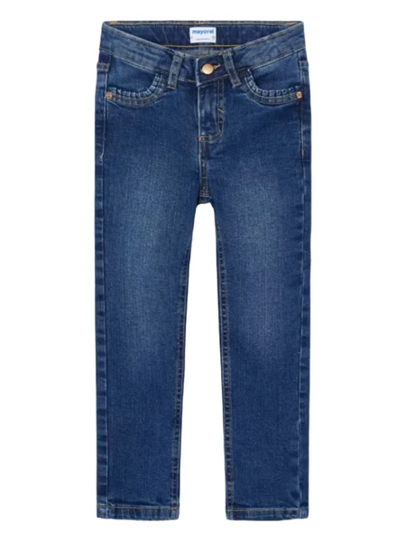  Mayoral Button Fastening Jeans - Blue 