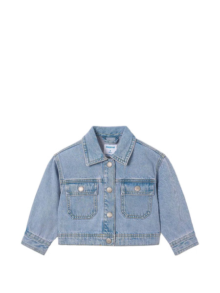  Mayoral Buttoned Pocket Jacket - Blue 