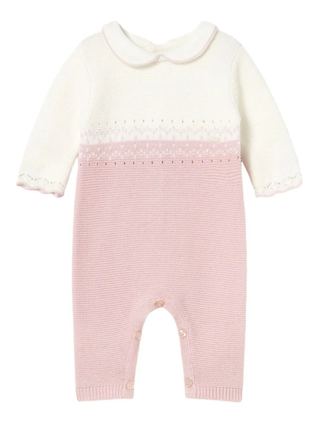  Mayoral Cotton Romper - Neutrals 