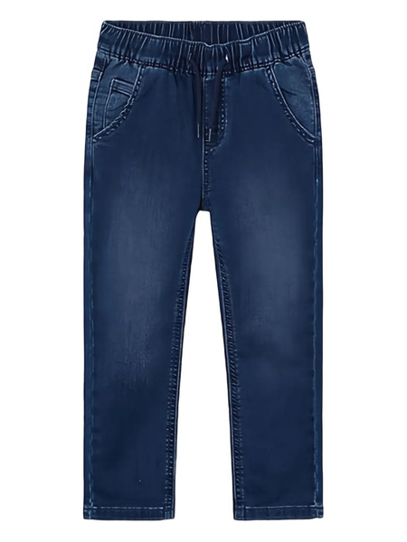  Mayoral Elasticated-waistband Jeans - Blue 
