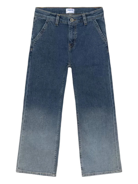  Mayoral Gradient-effect Denim Jeans - Blue 