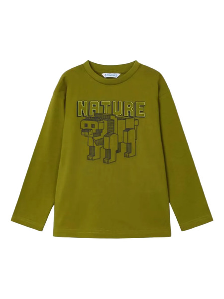  Mayoral Graphic Boy T-shirt - Green 