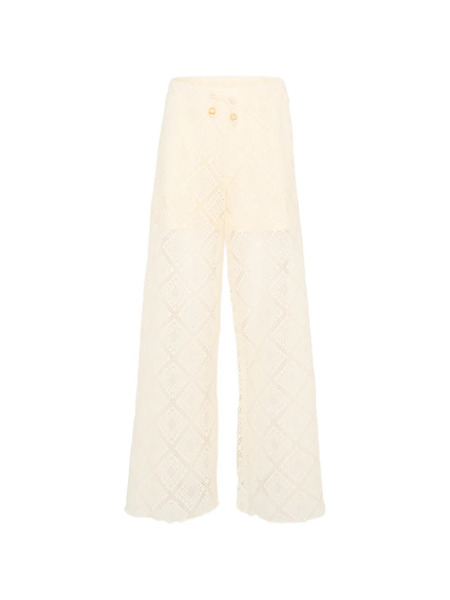  Mayoral Lace-patterned Trousers - Neutrals 