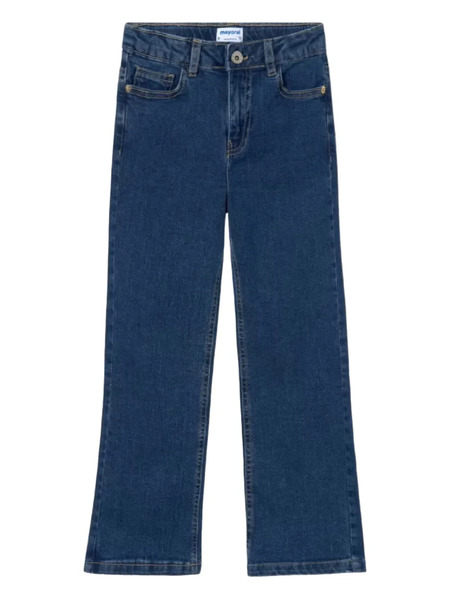  Mayoral Logo-patch Denim Jeans - Blue 