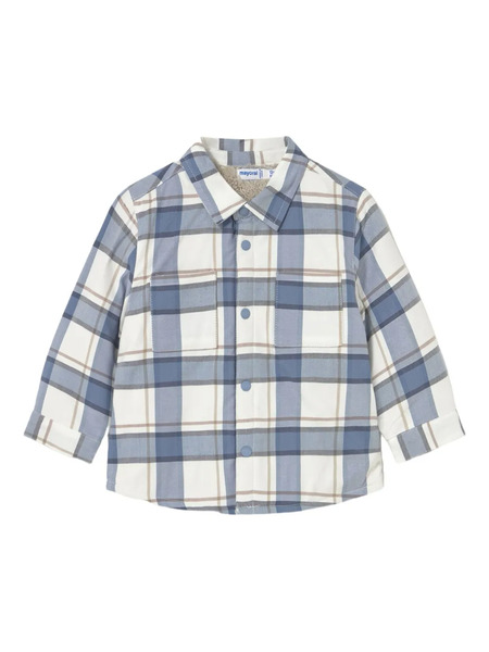  Mayoral Plaid Shirt - Blue 