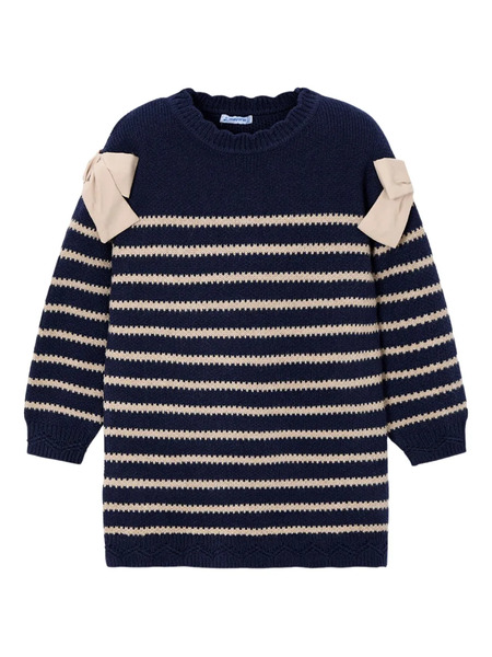  Mayoral Striped Dress - Blue 
