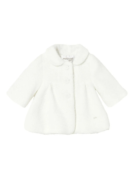  Mayoral Terry-cloth Coat - White 