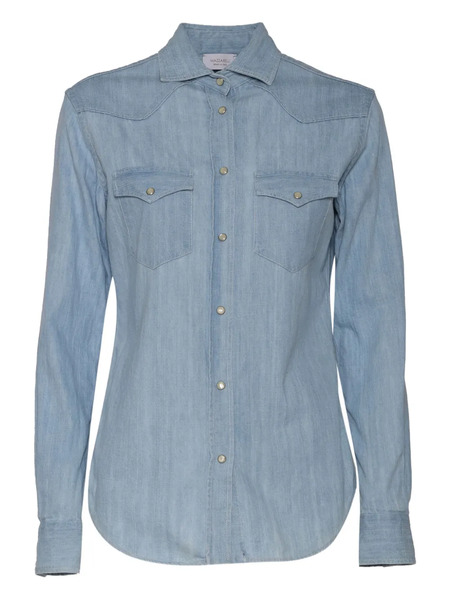  Mazzarelli Denim Shirt - Blue 