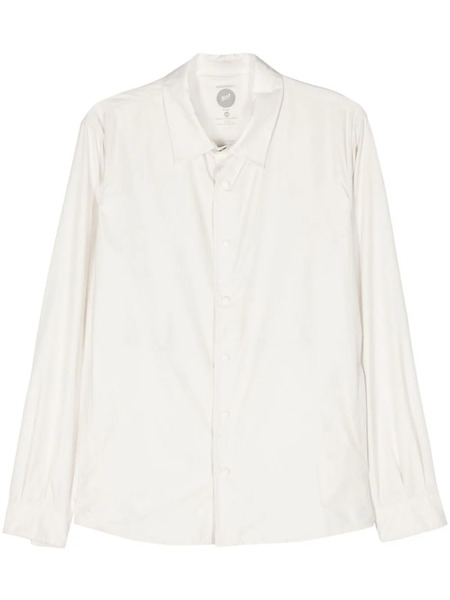  Mazzarelli Long-sleeve Shirt Jacket - Neutrals 