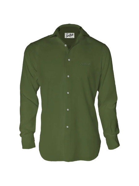  Mc2 Saint Barth Buttoned Shirt - Green 
