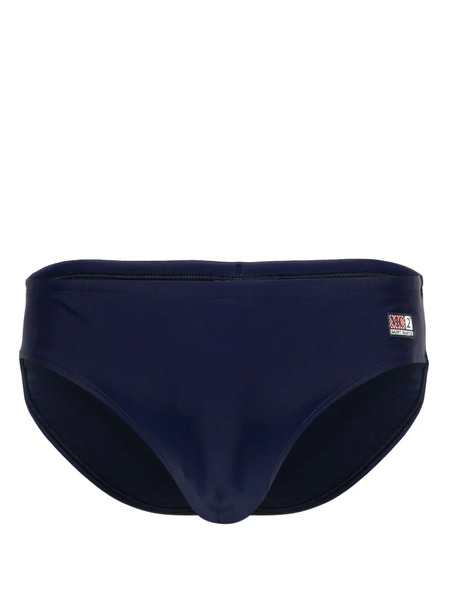  Mc2 Saint Barth Cayo Logo-patch Swimming Trunks - Blue 