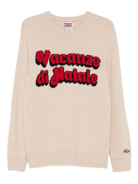  Mc2 Saint Barth Crew-neck Sweater - Neutrals 