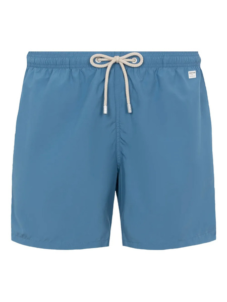  Mc2 Saint Barth Drawstring Beach Shorts - Blue 