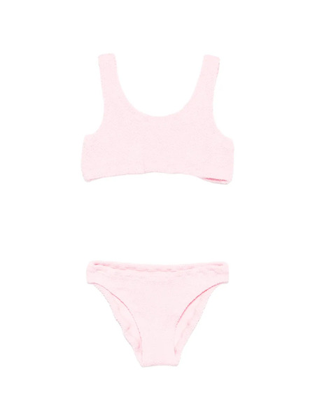  Mc2 Saint Barth Kids Baker Textured Bikini - Pink 