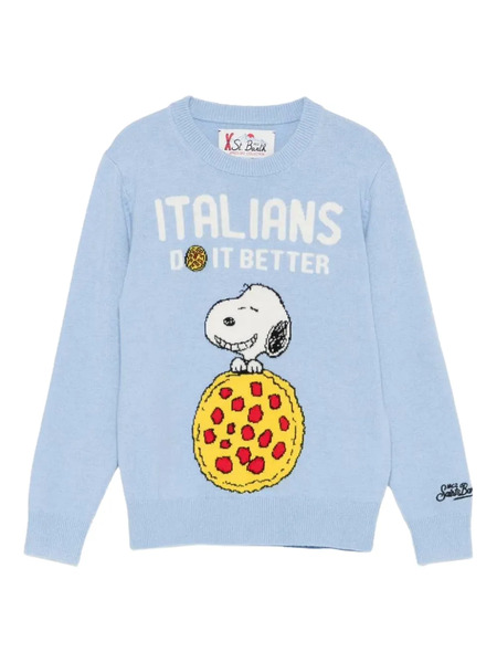  Mc2 Saint Barth Kids Douglas Top - Blue 