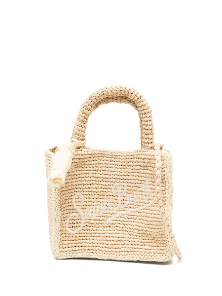  Mc2 Saint Barth Kids Mini Vanity Tote Bag - Neutrals 