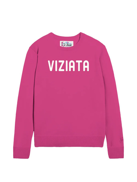  Mc2 Saint Barth Kids Princes Print Top - Pink 