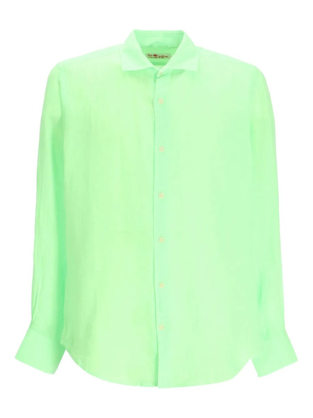  Mc2 Saint Barth Linen Shirt - Green 